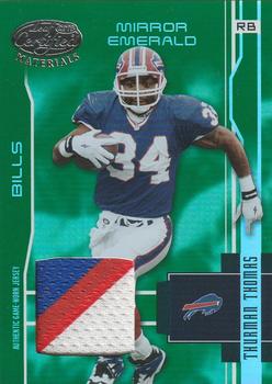 2003 Leaf Certified Materials - Mirror Emerald #145 Thurman Thomas Front
