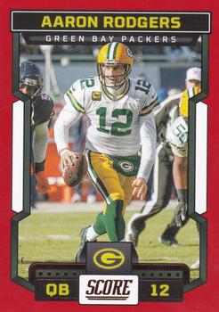 2023 Score - Red #89 Aaron Rodgers Front