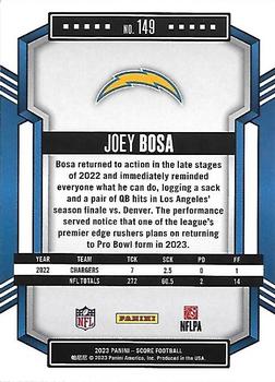 2023 Score - Scorecard #149 Joey Bosa Back