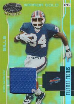 2003 Leaf Certified Materials - Mirror Gold #145 Thurman Thomas Front