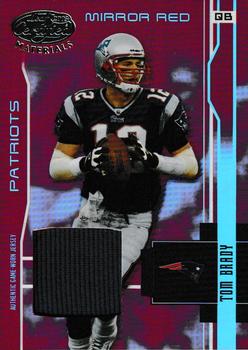2003 Leaf Certified Materials - Mirror Red #76 Tom Brady Front