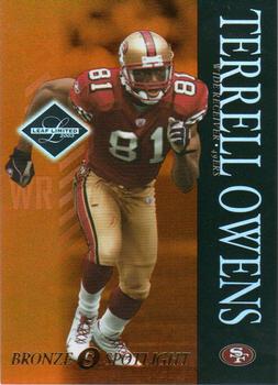 2003 Leaf Limited - Bronze Spotlight #85 Terrell Owens Front