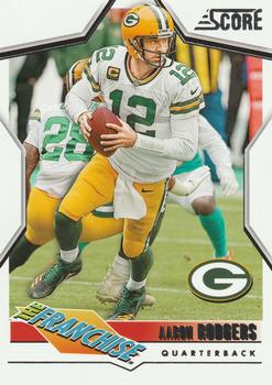 2023 Score - The Franchise #12 Aaron Rodgers Front