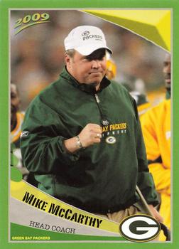 2009 Green Bay Packers Police - Copps Food Center, Manitowoc Police Department #2 Mike McCarthy Front