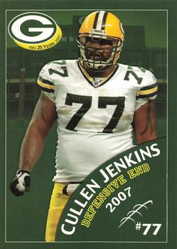 2007 Green Bay Packers Police - Copps Food Center, Manitowoc Police Department #13 Cullen Jenkins Front