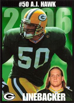 2006 Green Bay Packers Police - Copps Food Center, Manitowoc Police Department #12 A.J. Hawk Front