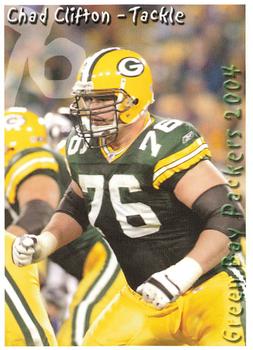 2004 Green Bay Packers Police - Copps Food Center, Manitowoc Police Department #15 Chad Clifton Front