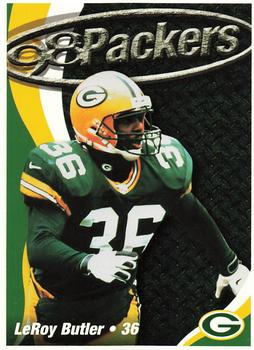 1998 Green Bay Packers Police - Copps Food Center, Manitowoc Police Department #5 LeRoy Butler Front