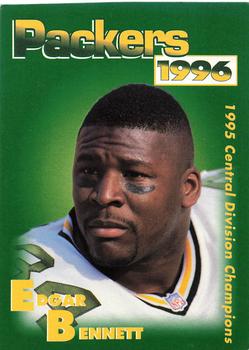 1996 Green Bay Packers Police - Copps Food Center, Manitowoc Police Department #1 Edgar Bennett Front