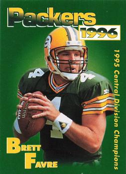 1996 Green Bay Packers Police - Copps Food Center, Manitowoc Police Department #8 Brett Favre Front