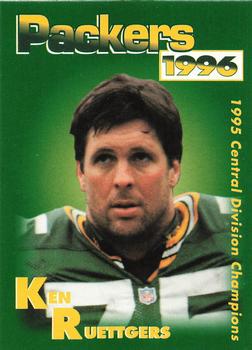 1996 Green Bay Packers Police - Copps Food Center, Manitowoc Police Department #15 Ken Ruettgers Front