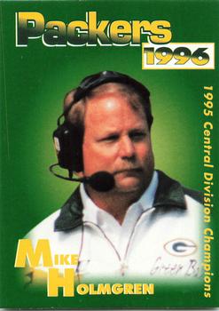 1996 Green Bay Packers Police - Copps Food Center, Manitowoc Police Department #19 Mike Holmgren Front