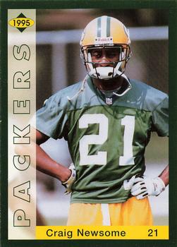 1995 Green Bay Packers Police - Copps Food Center, Manitowoc Police Department #7 Craig Newsome Front