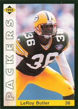 1995 Green Bay Packers Police - Copps Food Center, Manitowoc Police Department #10 LeRoy Butler Front