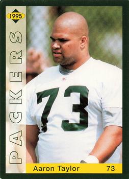 1995 Green Bay Packers Police - Copps Food Center, Manitowoc Police Department #13 Aaron Taylor Front