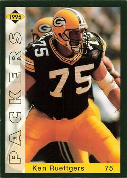 1995 Green Bay Packers Police - Copps Food Center, Manitowoc Police Department #14 Ken Ruettgers Front