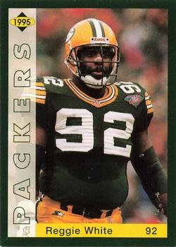 1995 Green Bay Packers Police - Copps Food Center, Manitowoc Police Department #17 Reggie White Front