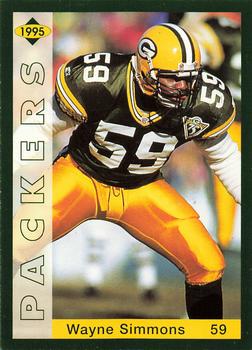 1995 Green Bay Packers Police - Copps Food Center, Manitowoc Police Department #20 Wayne Simmons Front