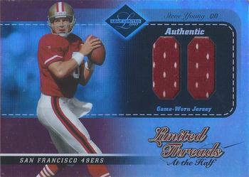 2003 Leaf Limited - Threads At the Half #LT-90 Steve Young Front