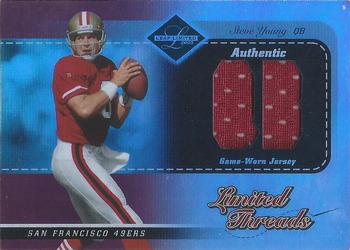 2003 Leaf Limited - Threads Positions #LT-90 Steve Young Front