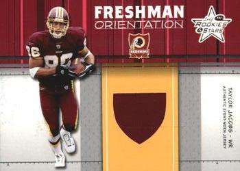 2003 Leaf Rookies & Stars - Freshman Orientation Jersey #FO-18 Taylor Jacobs Front