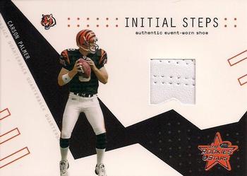 2003 Leaf Rookies & Stars - Initial Steps Shoe #IS-1 Carson Palmer Front