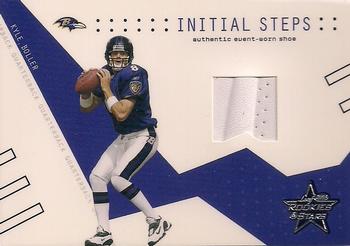 2003 Leaf Rookies & Stars - Initial Steps Shoe #IS-3 Kyle Boller Front