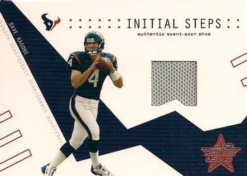 2003 Leaf Rookies & Stars - Initial Steps Shoe #IS-5 Dave Ragone Front