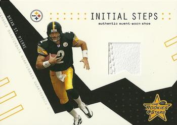 2003 Leaf Rookies & Stars - Initial Steps Shoe #IS-6 Brian St. Pierre Front