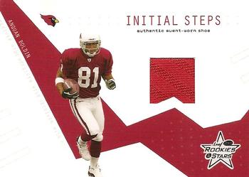 2003 Leaf Rookies & Stars - Initial Steps Shoe #IS-21 Anquan Boldin Front