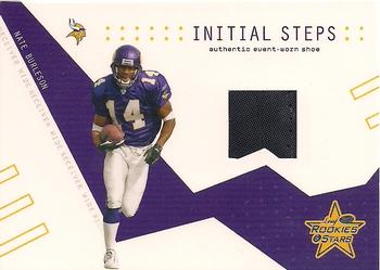 2003 Leaf Rookies & Stars - Initial Steps Shoe #IS-23 Nate Burleson Front