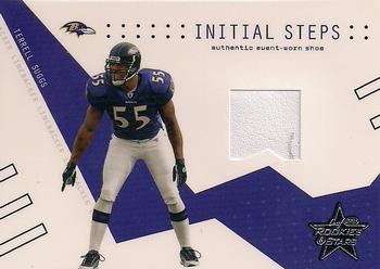 2003 Leaf Rookies & Stars - Initial Steps Shoe #IS-27 Terrell Suggs Front