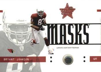 2003 Leaf Rookies & Stars - Masks #RM-19 Bryant Johnson Front