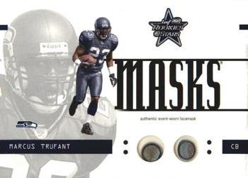 2003 Leaf Rookies & Stars - Masks Duals #RM-30 Marcus Trufant Front