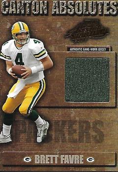 2003 Playoff Absolute Memorabilia - Canton Absolutes Jersey #3 Brett Favre Front