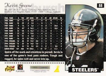 1996 Score #88 Kevin Greene Back