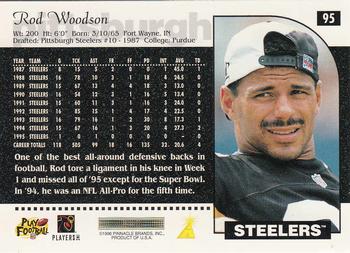 1996 Score #95 Rod Woodson Back