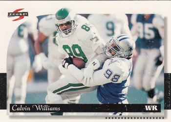 1996 Score #122 Calvin Williams Front