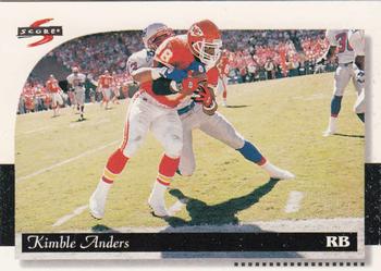 1996 Score #127 Kimble Anders Front