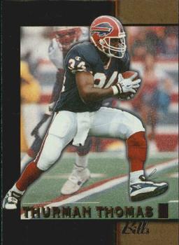 1996 Score Board NFL Lasers #33 Thurman Thomas Front