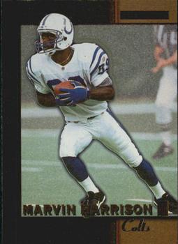 1996 Score Board NFL Lasers #82 Marvin Harrison Front