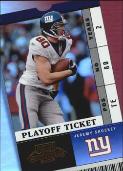 2003 Playoff Contenders - Playoff Ticket #3 Jeremy Shockey Front