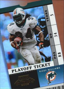 2003 Playoff Contenders - Playoff Ticket #17 Ricky Williams Front