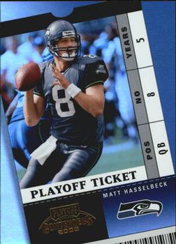2003 Playoff Contenders - Playoff Ticket #32 Matt Hasselbeck Front