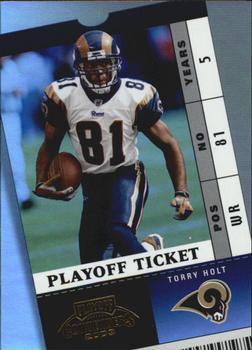 2003 Playoff Contenders - Playoff Ticket #36 Torry Holt Front