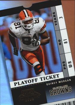 2003 Playoff Contenders - Playoff Ticket #71 Quincy Morgan Front