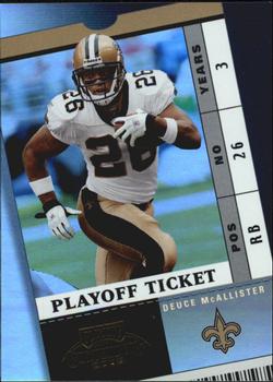 2003 Playoff Contenders - Playoff Ticket #82 Deuce McAllister Front