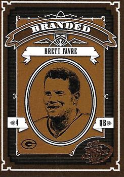 2003 Playoff Hogg Heaven - Branded #B-4 Brett Favre Front