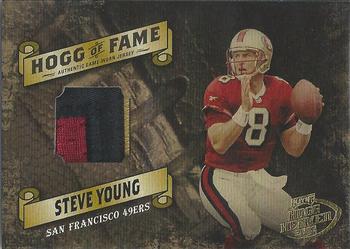 2003 Playoff Hogg Heaven - Hogg of Fame Materials Gold #HF-3 Steve Young Front