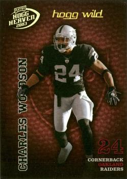 2003 Playoff Hogg Heaven - Hogg Wild #106 Charles Woodson Front